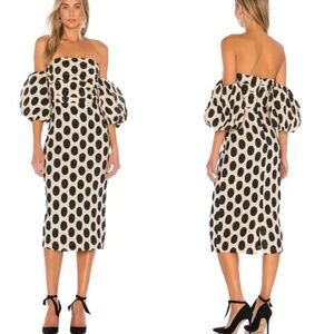 LPA x Revolve Maya Polka Dot Dress size xs